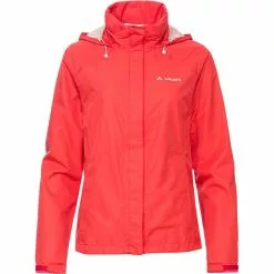 VAUDE Escape Bike Light Jacke Damen Rot