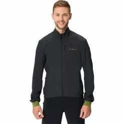 VAUDE Kuro Air Jacke Herren Schwarz/grün -Günstiges Fahrradjacken Geschäft vaude kuro air jacket men black avocado 3