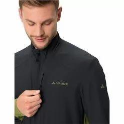 VAUDE Kuro Air Jacke Herren Schwarz/grün -Günstiges Fahrradjacken Geschäft vaude kuro air jacket men black avocado 5