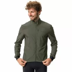 VAUDE Kuro Air Jacke Herren Oliv -Günstiges Fahrradjacken Geschäft vaude kuro air jacket men khaki 3