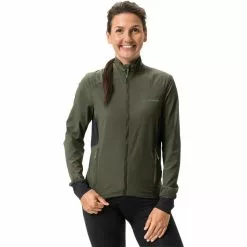 VAUDE Kuro Air Jacke Damen Grün -Günstiges Fahrradjacken Geschäft vaude kuro air jacket women khaki 3