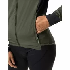 VAUDE Kuro Air Jacke Damen Grün -Günstiges Fahrradjacken Geschäft vaude kuro air jacket women khaki 6