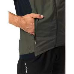 VAUDE Kuro Air Weste Herren Oliv -Günstiges Fahrradjacken Geschäft vaude kuro air vest men khaki 6