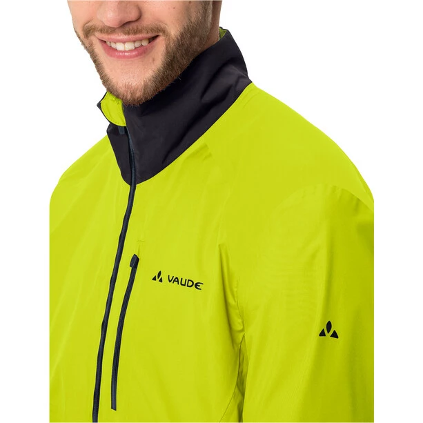 VAUDE Kuro Regenjacke Herren Grün 5 VAUDE Kuro Regenjacke Herren Grün – Bild 5