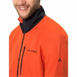 VAUDE Kuro Regenjacke Herren Rot -Günstiges Fahrradjacken Geschäft vaude kuro rain jacket men glowing red 5
