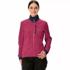 VAUDE Kuro Regenjacke Damen Rot -Günstiges Fahrradjacken Geschäft vaude kuro rain jacket women crimson red 3