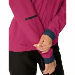 VAUDE Kuro Regenjacke Damen Rot -Günstiges Fahrradjacken Geschäft vaude kuro rain jacket women crimson red 6