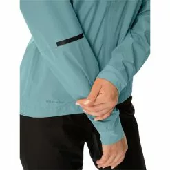VAUDE Kuro Regenjacke Damen Petrol -Günstiges Fahrradjacken Geschäft vaude kuro rain jacket women dusty moss 6