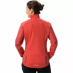 VAUDE Kuro Regenjacke Damen Rot -Günstiges Fahrradjacken Geschäft vaude kuro rain jacket women flame 4