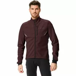 VAUDE Kuro Softshell Jacke Herren Rot -Günstiges Fahrradjacken Geschäft vaude kuro softshell jacket men dark oak 3