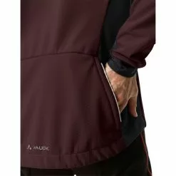 VAUDE Kuro Softshell Jacke Herren Rot -Günstiges Fahrradjacken Geschäft vaude kuro softshell jacket men dark oak 5