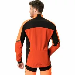 VAUDE Kuro Softshell Jacke Herren Orange -Günstiges Fahrradjacken Geschäft vaude kuro softshell jacket men neon orange 4