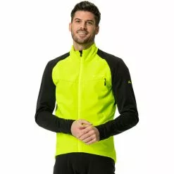 VAUDE Kuro Softshell Zip-Off-Jacke Herren Gelb/schwarz -Günstiges Fahrradjacken Geschäft vaude kuro softshell zip off jacket men neon yellow 3