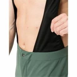 VAUDE Kuro Warme Trägerhose Herren Schwarz/petrol -Günstiges Fahrradjacken Geschäft vaude kuro warm bib tights men dusty forest 6