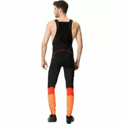 VAUDE Kuro Warme Trägerhose Herren Schwarz/orange -Günstiges Fahrradjacken Geschäft vaude kuro warm bib tights men neon orange 4