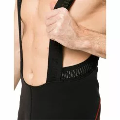 VAUDE Kuro Warme Trägerhose Herren Schwarz/orange -Günstiges Fahrradjacken Geschäft vaude kuro warm bib tights men neon orange 6