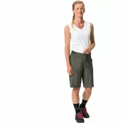 VAUDE Ledro Print Shorts Damen Oliv 10 VAUDE Ledro Print Shorts Damen Oliv -Günstiges Fahrradjacken Geschäft vaude ledro print shorts women khaki 5