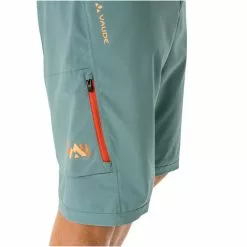VAUDE Ledro Shorts Herren Petrol -Günstiges Fahrradjacken Geschäft vaude ledro shorts men dusty moss 5