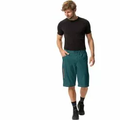 VAUDE Ledro Shorts Herren Petrol -Günstiges Fahrradjacken Geschäft vaude ledro shorts men mallard green 5