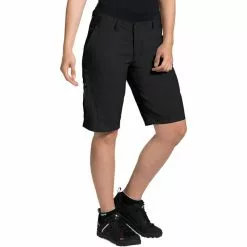 VAUDE Ledro Shorts Damen Schwarz -Günstiges Fahrradjacken Geschäft vaude ledro shorts women black 3