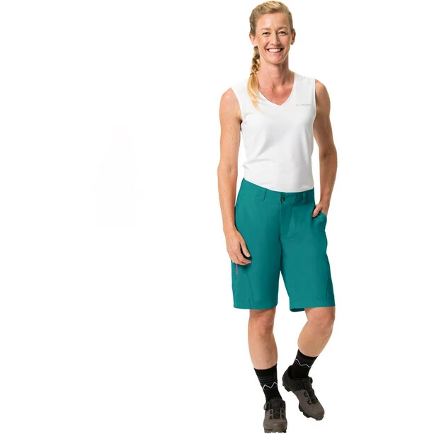 VAUDE Ledro Shorts Damen Grün 5 VAUDE Ledro Shorts Damen Grün – Bild 5