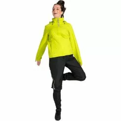 VAUDE Luminum II Jacke Damen Grün -Günstiges Fahrradjacken Geschäft vaude luminum ii jacket women bright green 3