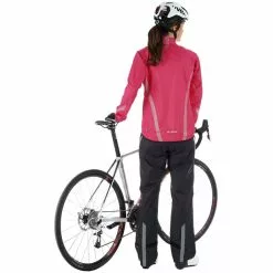 VAUDE Luminum II Performance Jacke Damen Pink -Günstiges Fahrradjacken Geschäft vaude luminum ii performance jacket women bramble 6