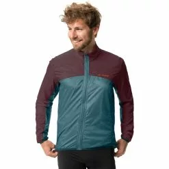 VAUDE Matera Air Jacke Herren Petrol/rot -Günstiges Fahrradjacken Geschäft vaude matera air jacket men dark oak 3