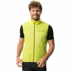 VAUDE Matera Air Weste Herren Gelb -Günstiges Fahrradjacken Geschäft vaude matera air vest men bright green 3
