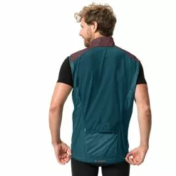 VAUDE Matera Air Weste Herren Petrol/rot -Günstiges Fahrradjacken Geschäft vaude matera air vest men dark oak 4