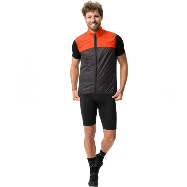 VAUDE Matera Air Weste Herren Schwarz/rot 5 VAUDE Matera Air Weste Herren Schwarz/rot – Bild 5