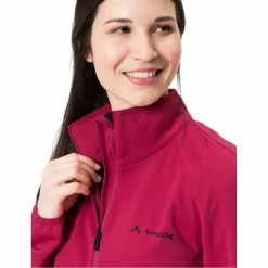 VAUDE Matera Softshell Jacke Damen Rot -Günstiges Fahrradjacken Geschäft vaude matera softshell jacket women crimson red 5