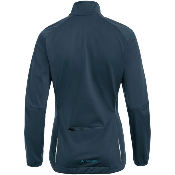 VAUDE Matera Softshell Jacke Damen Petrol 2 VAUDE Matera Softshell Jacke Damen Petrol – Bild 2