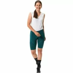 VAUDE Matera Tights Damen Petrol -Günstiges Fahrradjacken Geschäft vaude matera tights women mallard green 5