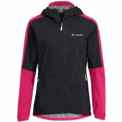 VAUDE Moab II Regenjacke Damen Schwarz/pink