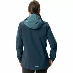 VAUDE Moab II Regenjacke Damen Blau -Günstiges Fahrradjacken Geschäft vaude moab ii rain jacket women dark sea uni 4