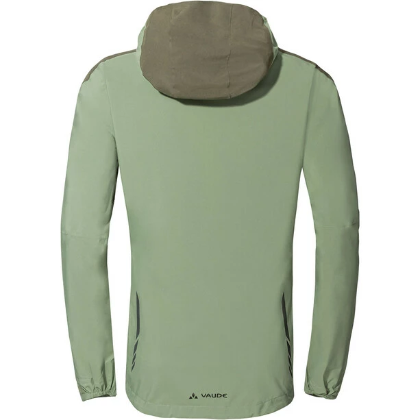 VAUDE Moab II Regenjacke Damen Grün 2 VAUDE Moab II Regenjacke Damen Grün – Bild 2