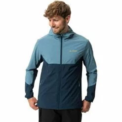 VAUDE Moab IV Jacke Herren Blau -Günstiges Fahrradjacken Geschäft vaude moab iv jacket men blue gray uni 3