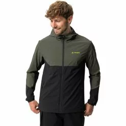 VAUDE Moab IV Jacke Herren Schwarz/oliv -Günstiges Fahrradjacken Geschäft vaude moab iv jacket men khaki 3