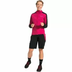 VAUDE Moab IV Jacke Damen Pink/schwarz -Günstiges Fahrradjacken Geschäft vaude moab iv jacket women bramble 3