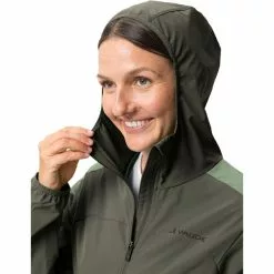 VAUDE Moab IV Jacke Damen Oliv -Günstiges Fahrradjacken Geschäft vaude moab iv jacket women khaki 6
