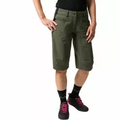 VAUDE Moab IV Shorts Damen Oliv -Günstiges Fahrradjacken Geschäft vaude moab iv shorts women khaki 3