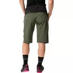 VAUDE Moab IV Shorts Damen Oliv -Günstiges Fahrradjacken Geschäft vaude moab iv shorts women khaki 4