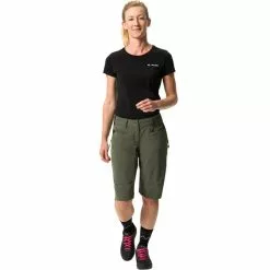 VAUDE Moab IV Shorts Damen Oliv -Günstiges Fahrradjacken Geschäft vaude moab iv shorts women khaki 5