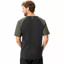VAUDE Moab Pro Kurzarm Shirt Herren Oliv -Günstiges Fahrradjacken Geschäft vaude moab pro ss shirt men black 4