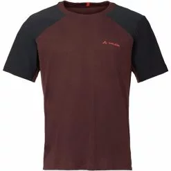 VAUDE Moab Pro Kurzarm Shirt Herren Rot/schwarz