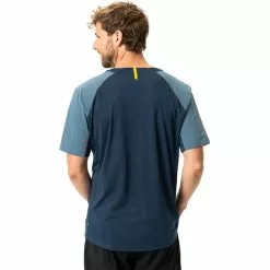 VAUDE Moab Pro Kurzarm Shirt Herren Blau -Günstiges Fahrradjacken Geschäft vaude moab pro ss shirt men dark sea 4