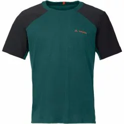 VAUDE Moab Pro Kurzarm Shirt Herren Grün/schwarz