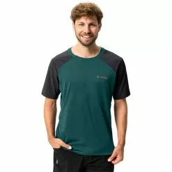 VAUDE Moab Pro Kurzarm Shirt Herren Grün/schwarz -Günstiges Fahrradjacken Geschäft vaude moab pro ss shirt men mallard green 3