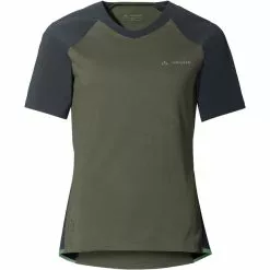 VAUDE Moab Pro Kurzarm Shirt Damen Oliv